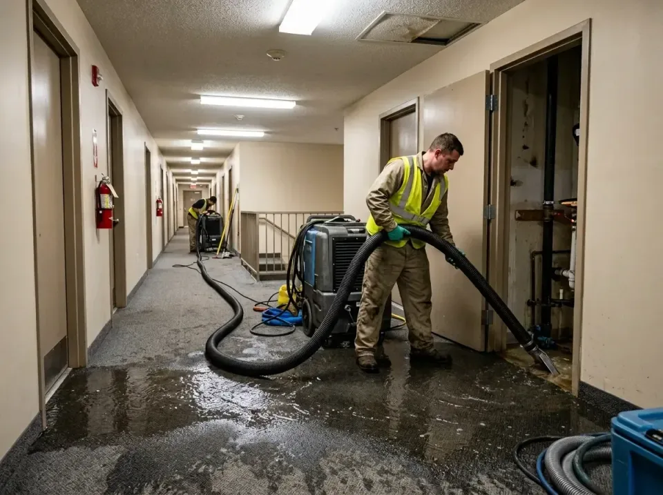 multi-unit-apartment-hallway-f-005 — frequently asked questions, Emergency Burst Pipe Water Extraction & Removal in Desert H…